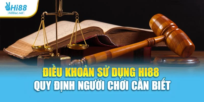 Quy định chung trong điều khoản sử dụng
